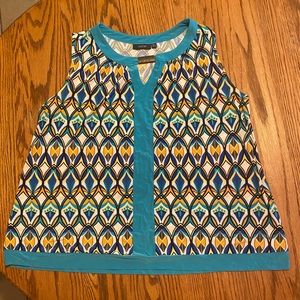 Apt 9 sleeveless blouse Size PXL